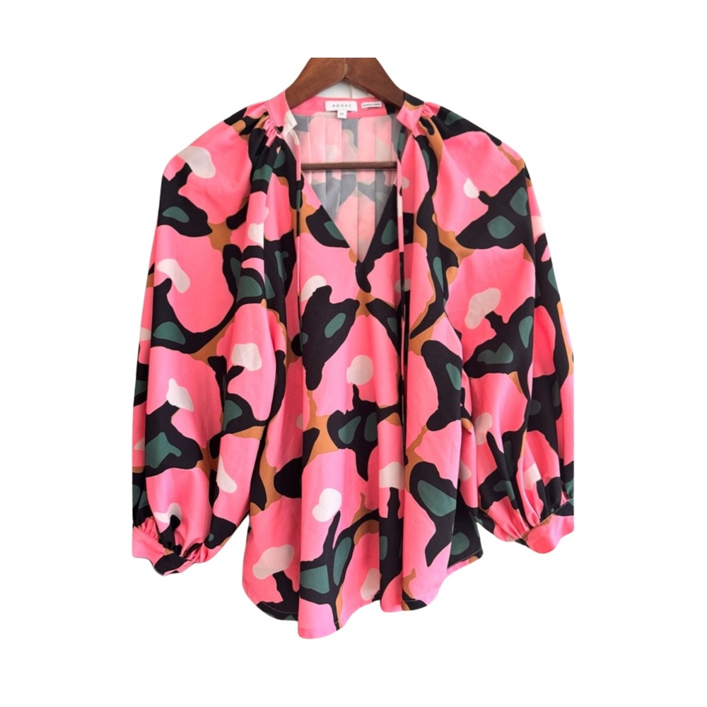Rhode Floral Addie Blouse (XS)